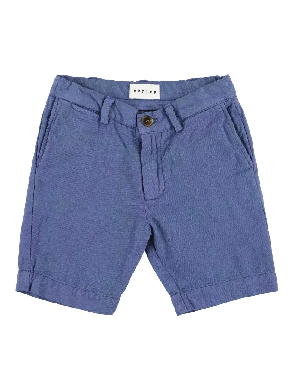 British Fashion Olaf Shima Bleu Shorts