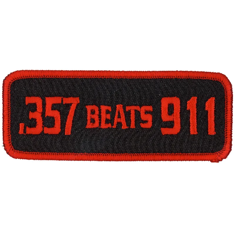 Fresh Wear Hot Leathers PPL9177 357 Beats 911 4" x 2" Patch