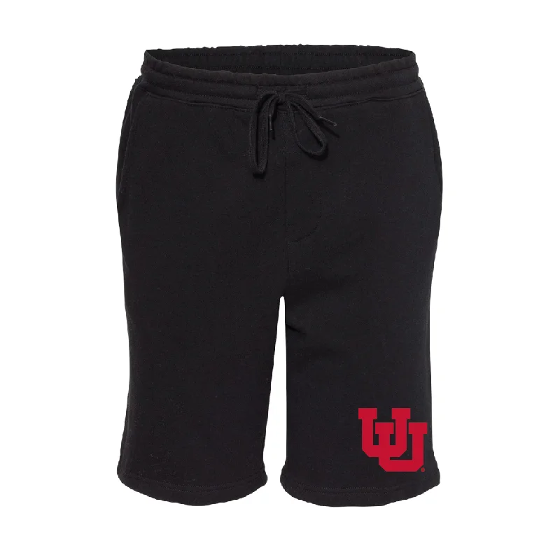 Elegant Series Midweight Fleece Black Shorts