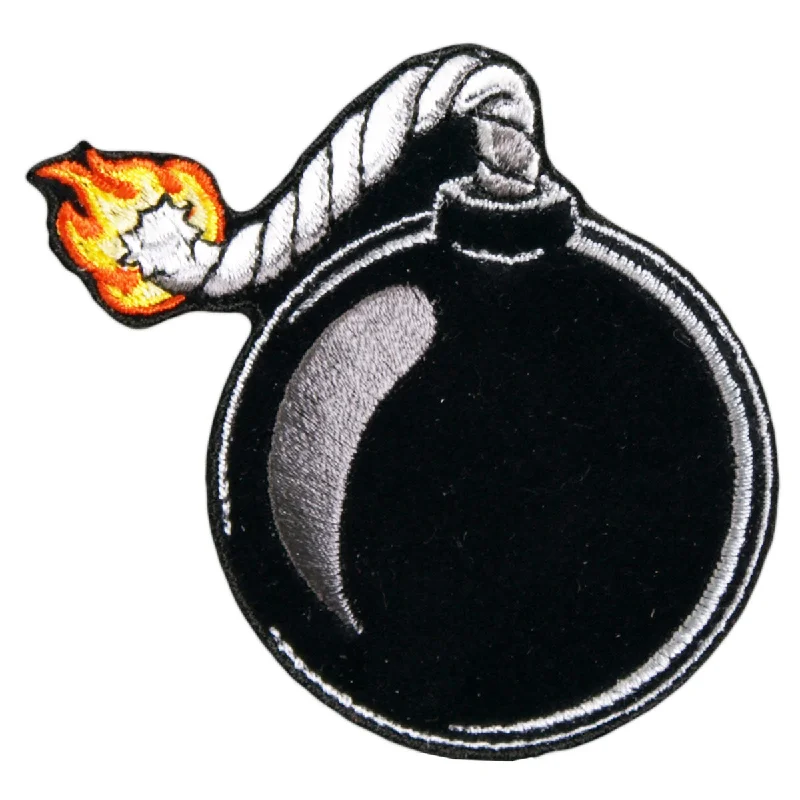 Versatile Items Hot Leathers PPA7412 Ball Bomb 3" x 3" Patch