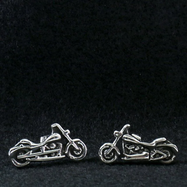 Cozy Vibes Hot Leathers JWE2101 Motorcycle Post Earrings