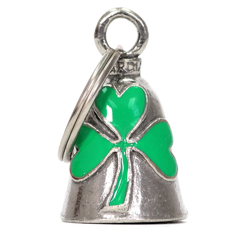 Soft Fabrics Hot Leathers BEA1125 Green Clover Silver Bell