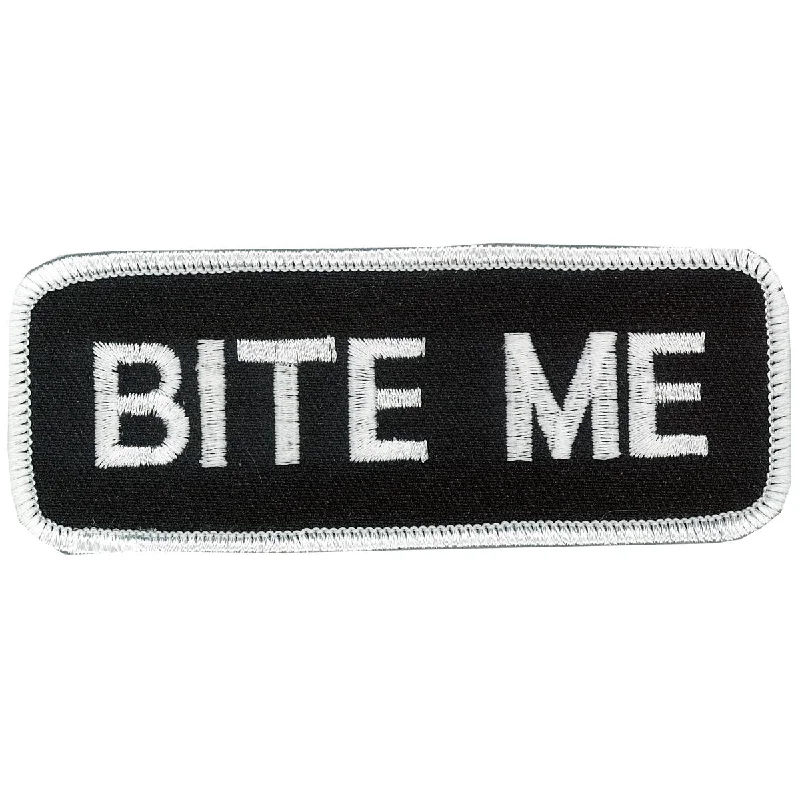 Elegant And Lazy Hot Leathers PPL9088 Bite Me 4" x 2" Patch