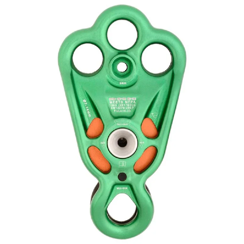 Minimal Comfort DMM Rigger Becket Pulley Green/Grey