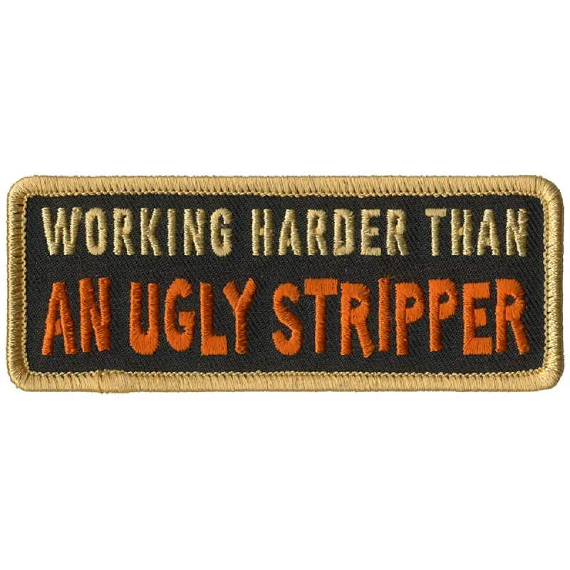 Personal Charm Hot Leathers PPL9797 Ugly Stripper 4"x 2" Patch