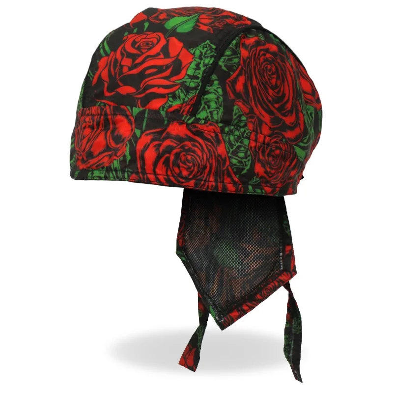 Sports Fashion Hot Leathers HWH1119 Roses Headwrap
