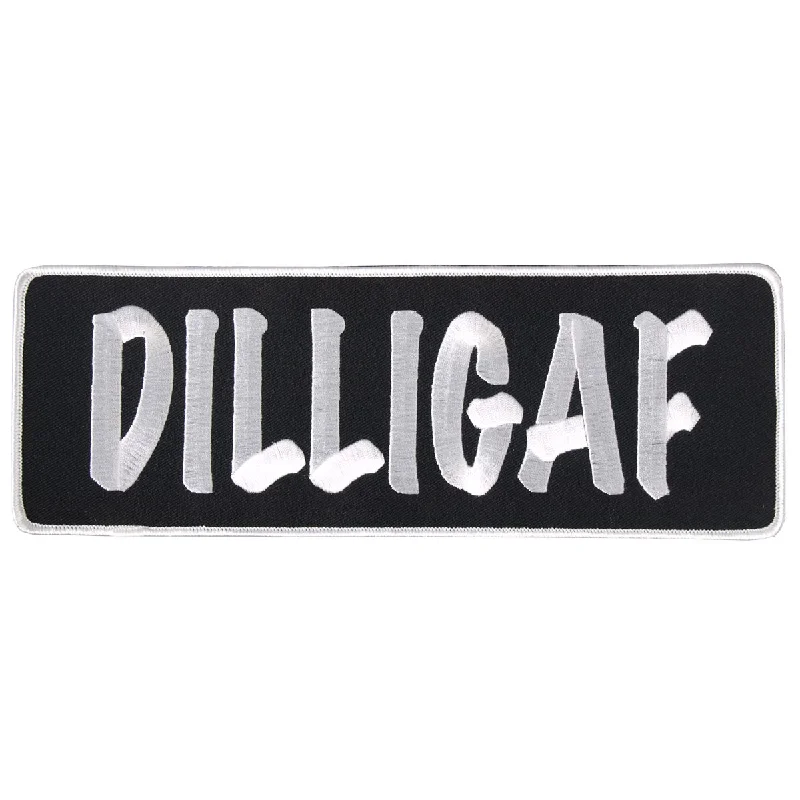 Fashion And Simplicity Hot Leathers PPR1010 DILLIGAF Lower Back 10" x 4" Patch
