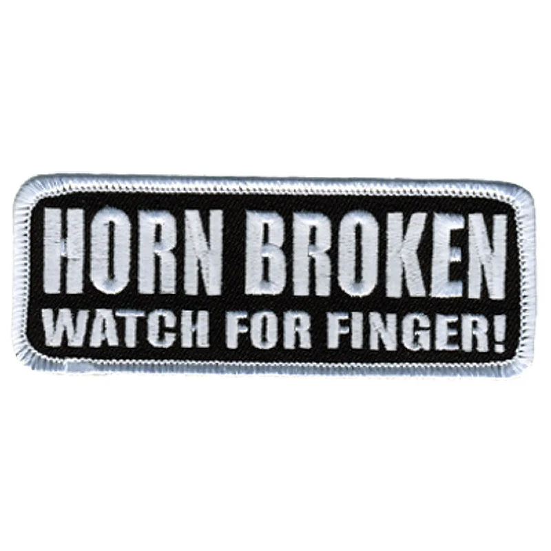 Classic Series Hot Leathers PPL9246  Horn Broken 4" x 2" Patch