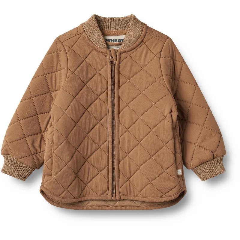 Tropical Style Wheat Caramel Thermo Jacket Loui
