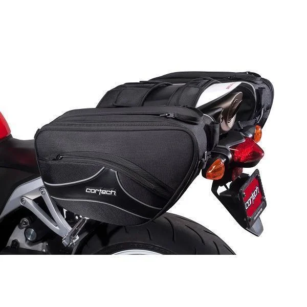 High-end Design Cortech 'Super 2.0' Black Saddlebag