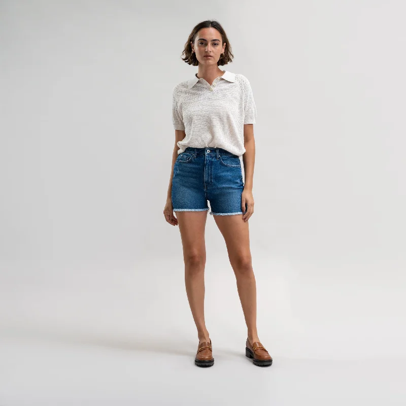 Cozy Fit True Denim Edge Shorts