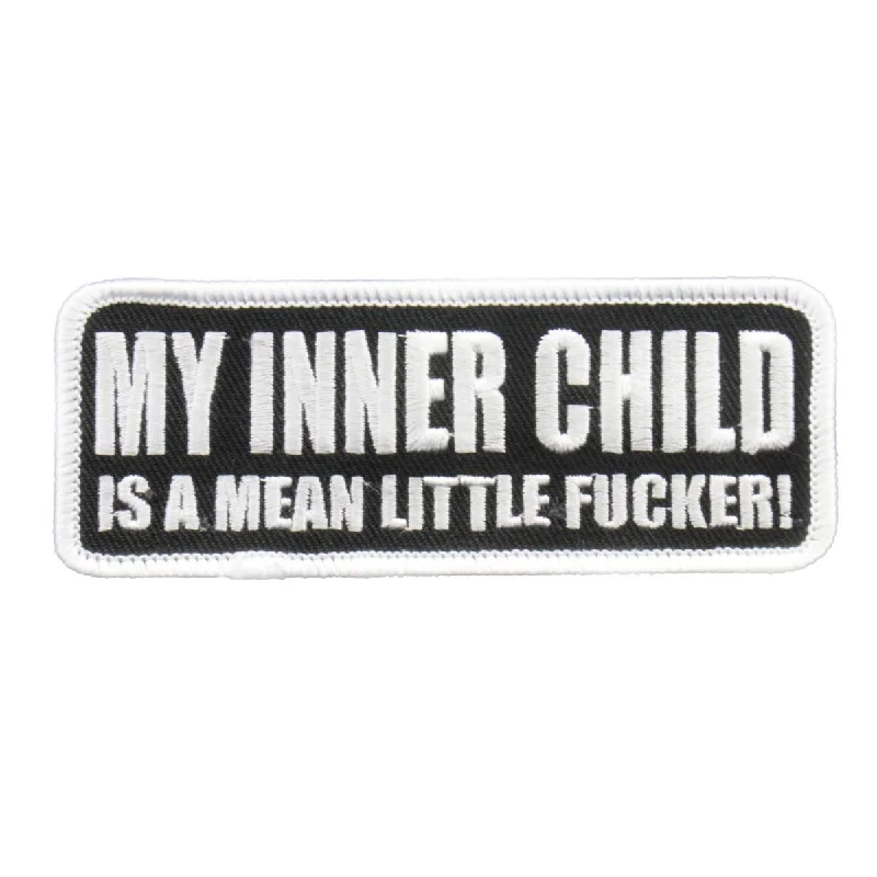 New Design Hot Leathers PPL9247  My Inner Child 4" x 2" Patch