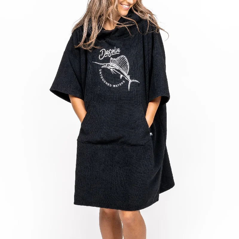 Trendy Layers Sail Towel Poncho Womens
