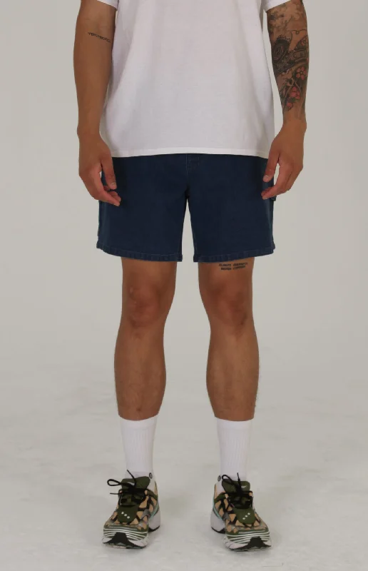 French Style Benson Carpenter Short | Blue
