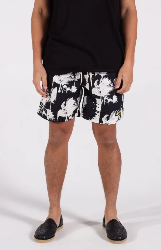 Fashionable Comfort Byrd Hurricane Palm Short | Black