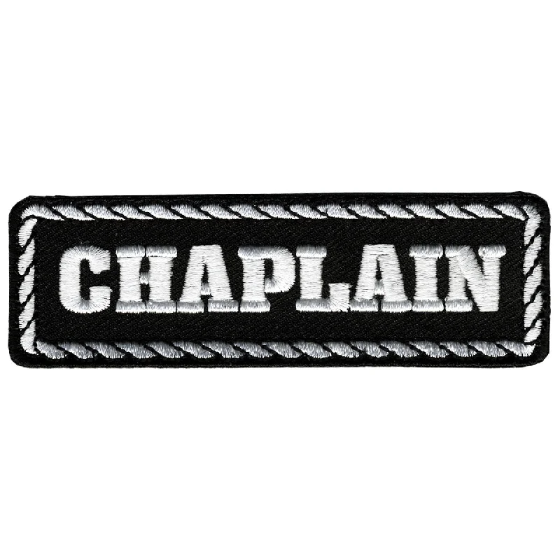 Unique Design Hot Leathers PPD1008 Chaplain 4" x 1" Patch