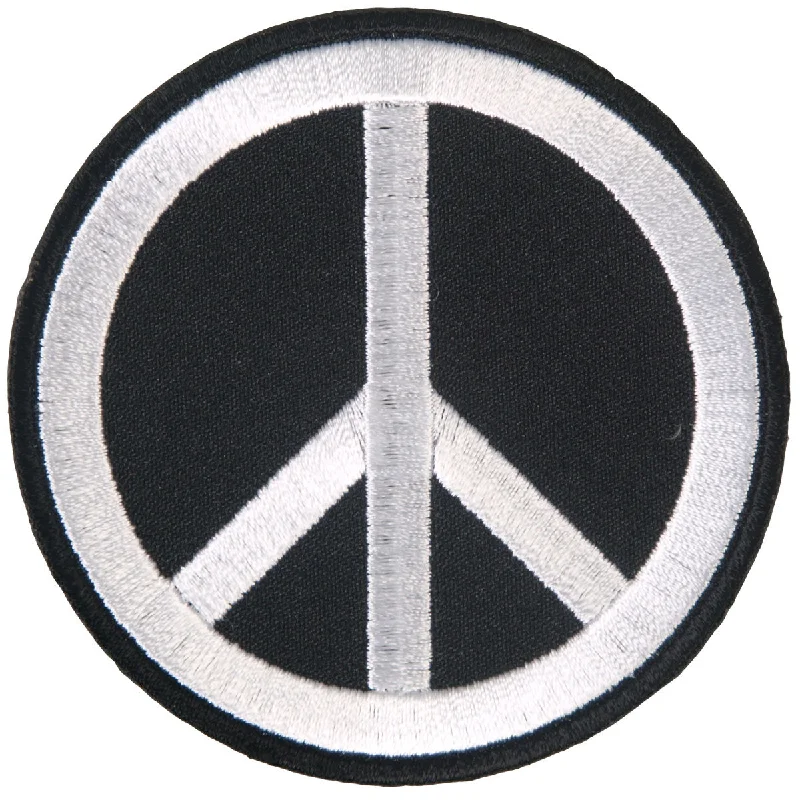 Fashion Must-have Hot Leathers PPL9330  Peace Sign Embroidered 3" x 3" Patch