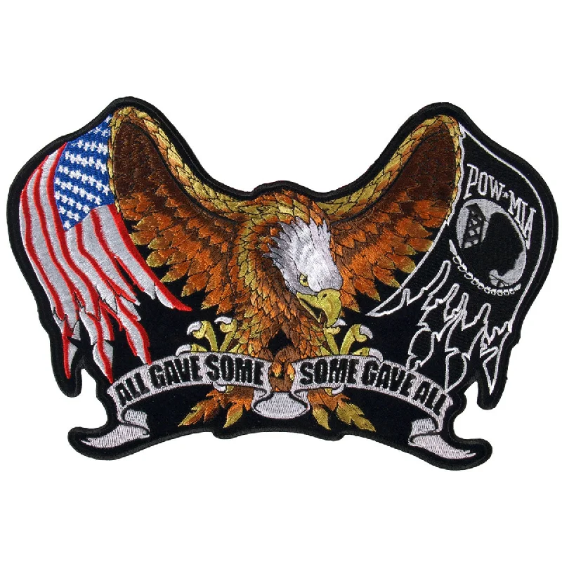 Youthful Style Hot Leathers PPA1869  All Gave Some 15" x 10" Patch