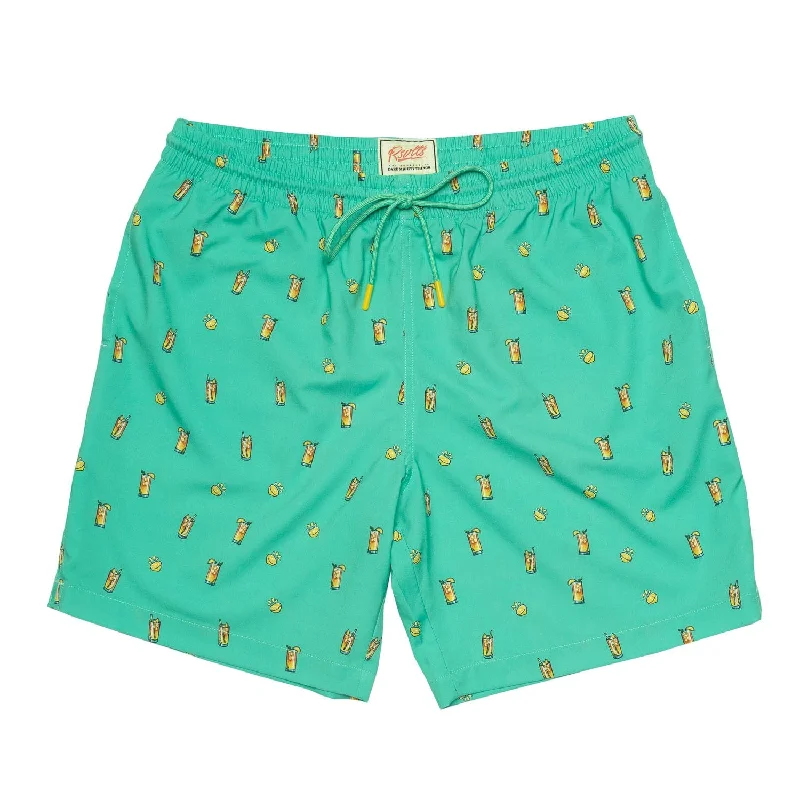Denim Design Palms Away – Hybrid Shorts