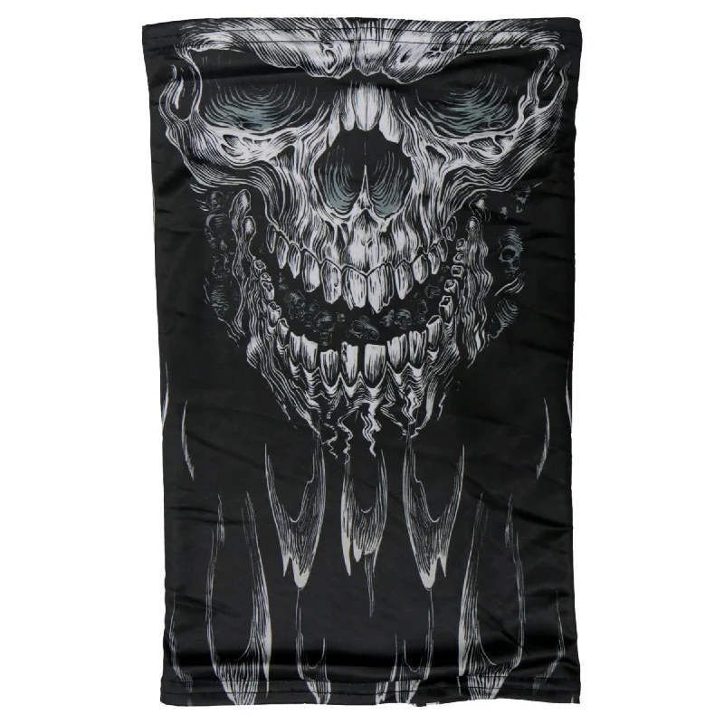 Personalized Wear Hot Leathers HWN2001 Shredder Skull Neck Gaiter Mask