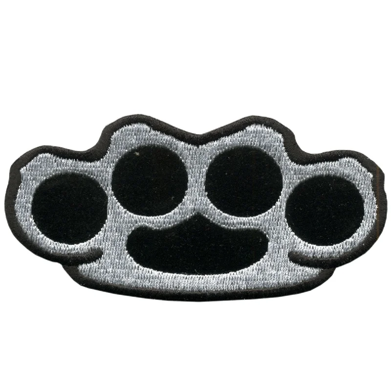 Stylish Comfort Hot Leathers PPA3122 Brass Knuckles 4" x 2" Patch