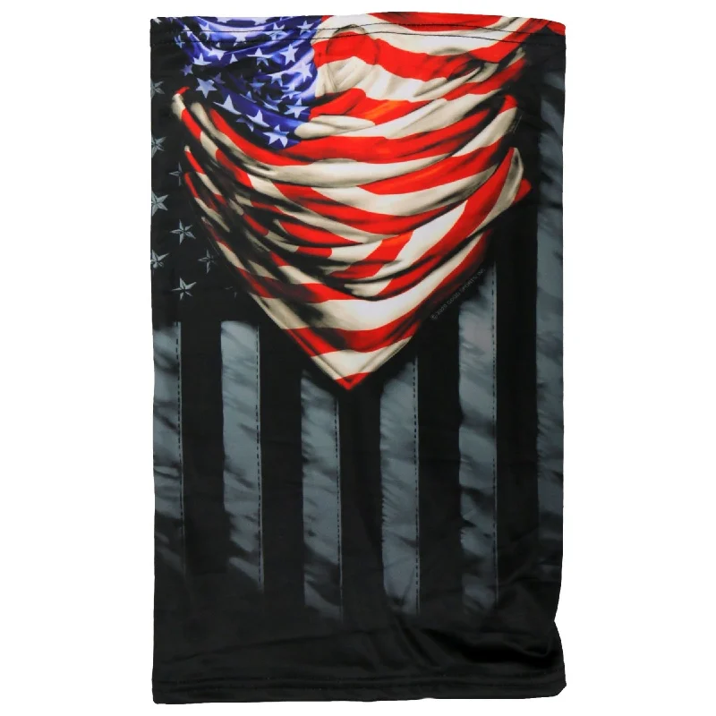 Exquisite Embroidery Hot Leathers HWN2010 America Rising Neck Gaiter Mask