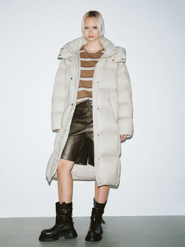 Luxury Fashion Maxi Padded Down Outerwear