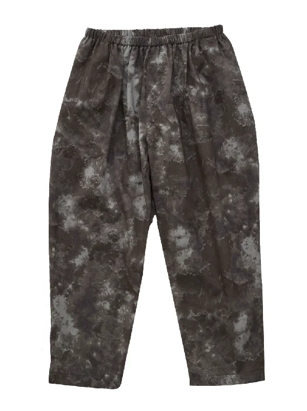 Celebrity Must-have Tie Dye Charcoal Mix Pants