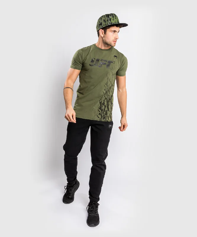 Exquisite Fabrics UFC Venum Authentic Fight Week Men's Short Sleeve T-shirt - Khaki