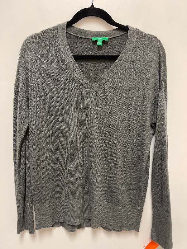 Integrated Design Top Long Sleeve By Dip In Grey, Size: Xs