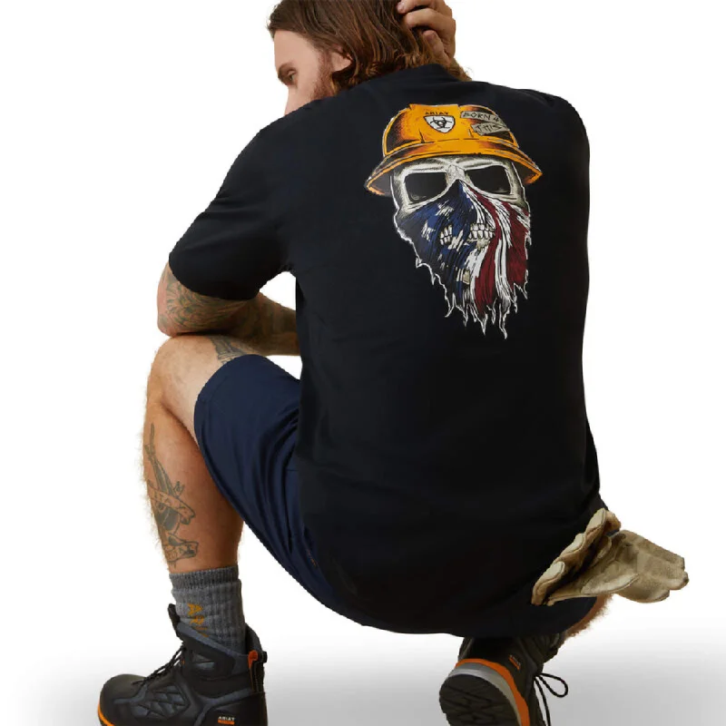 Soft Layers Ariat Mens Rebar Workman Born for this Work T-Shirt - 10043633