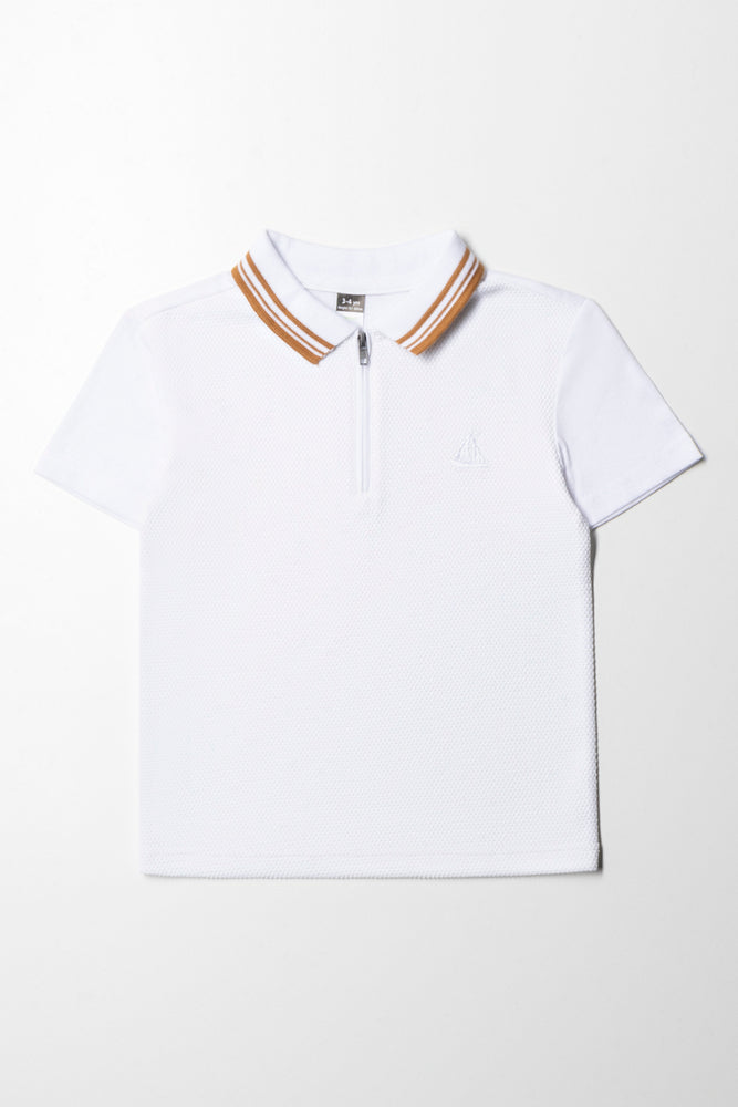 Spiritual Vitality Textured Golfer White