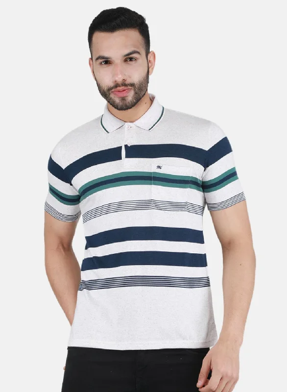 High-end Fabrics Men Multicolor Printed T-Shirt