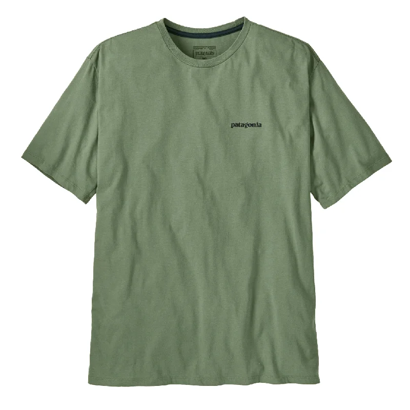 Comfortable Sweaters Patagonia Home Water Trout Organic T-Shirt Terrain Green