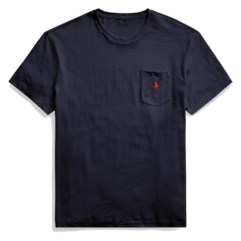 Casual Chic Looks Polo Ralph Lauren Classic Fit Jersey Pocket T-Shirt Ink