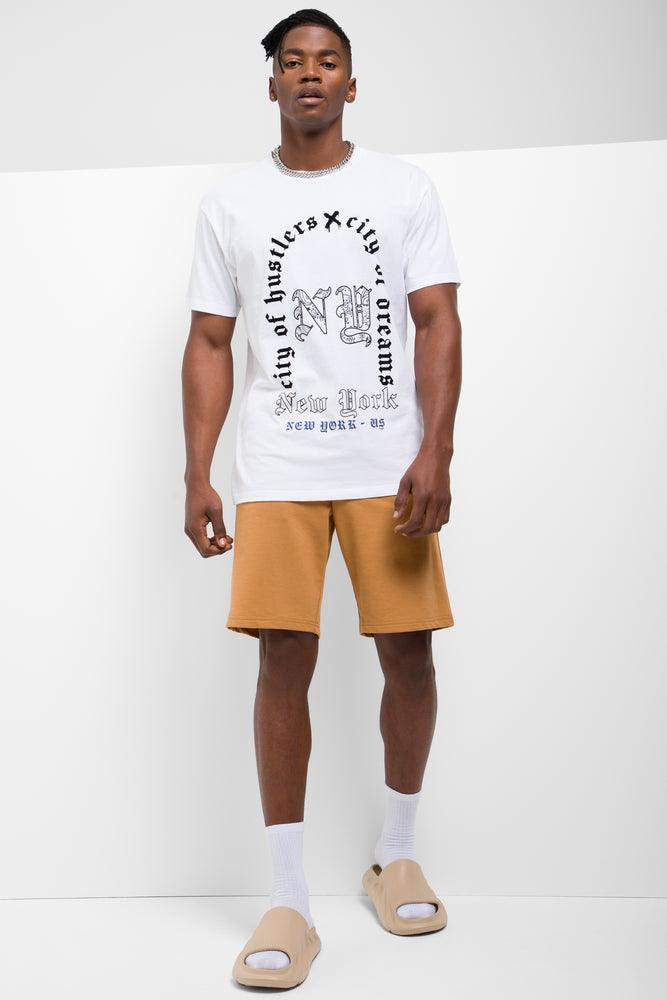 Light Comfort Oversized Short Sleeve T-Shirt White
