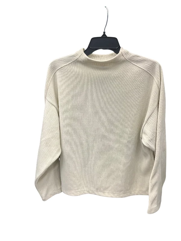 Fresh Wear Top Long Sleeve By Madewell In Cream, Size: M