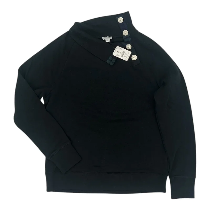 Design Trend Top Ls By J. Crew In Black, Size:S