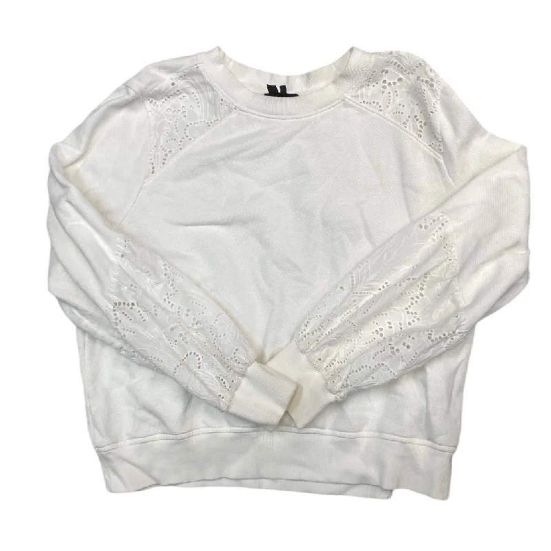 Urban Style Top Long Sleeve By Paige In White, Size: Xl
