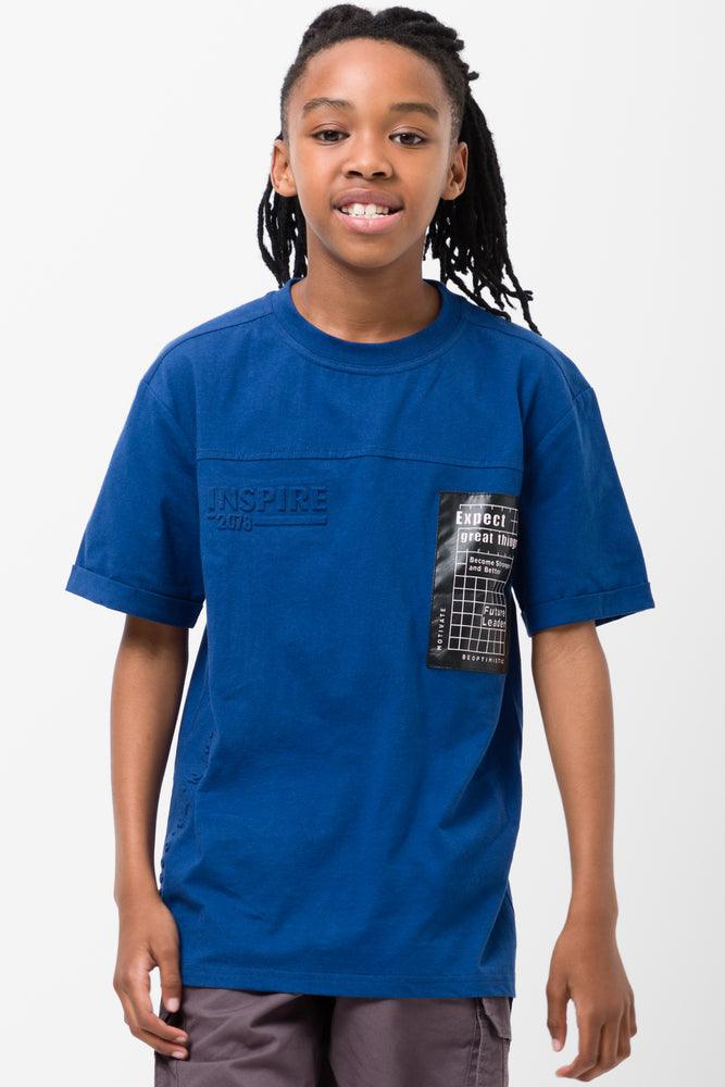 Energy Plan Inspire Short Sleeve T-Shirt Navy