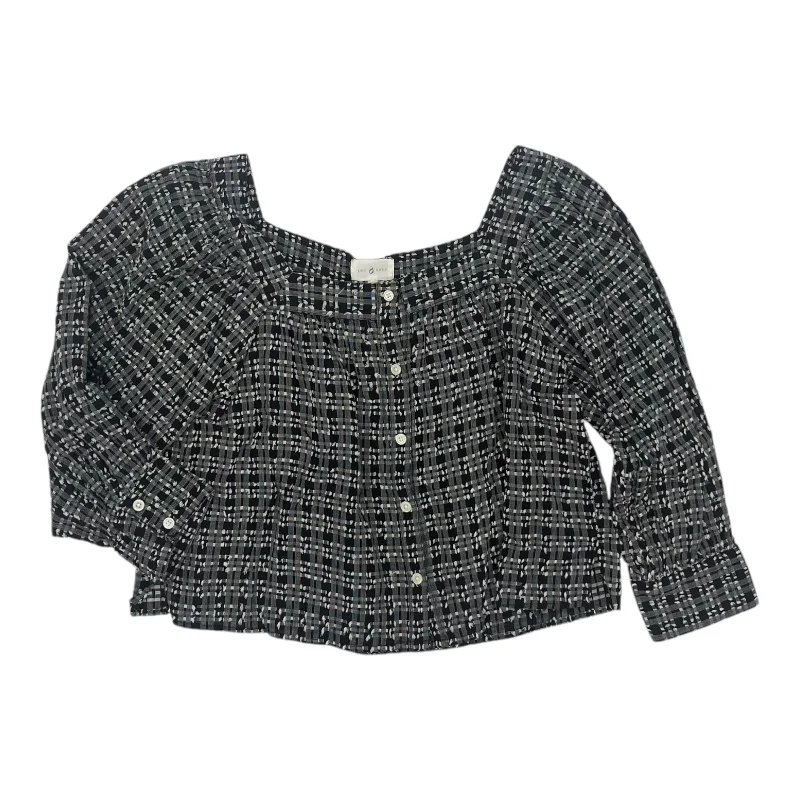 Comfortable Sweaters Top Ls By Lou And Grey In Black, Size:M