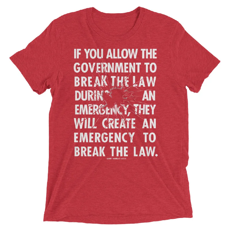 Smart Casuals Government Emergency Tri-Blend Unisex T-Shirt
