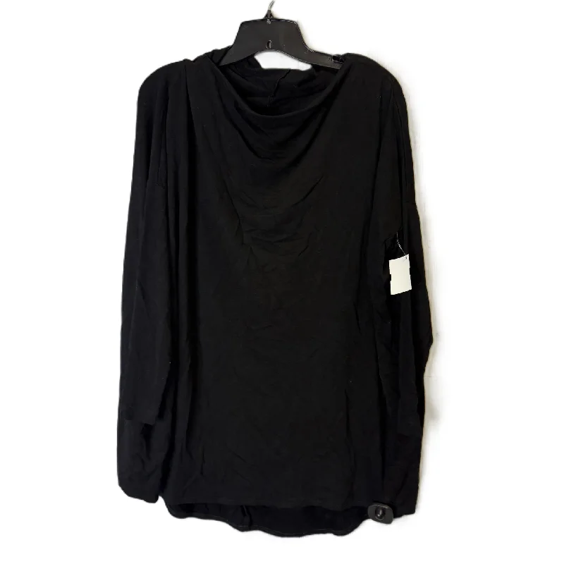 Fashion Must-have Top Long Sleeve By Bryn Walker In Black, Size: Xxs