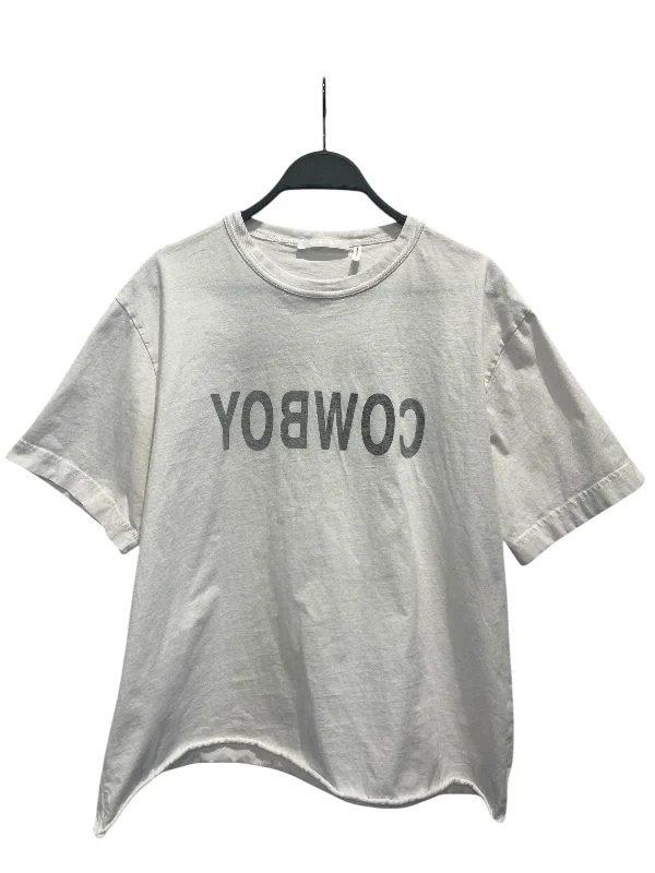 Casual And Comfortable Helmut Lang/T-Shirt/M/Cotton/WHT/Cowboy