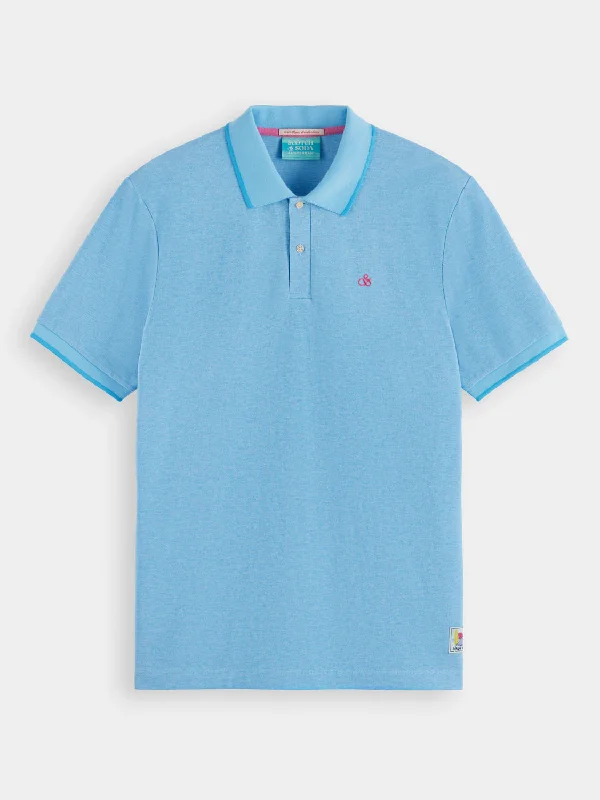 Soft Comfort Wear Melange polo shirt