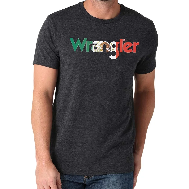 Elegant Wear Wrangler Mens Flag Kabel T-Shirt - 112325775