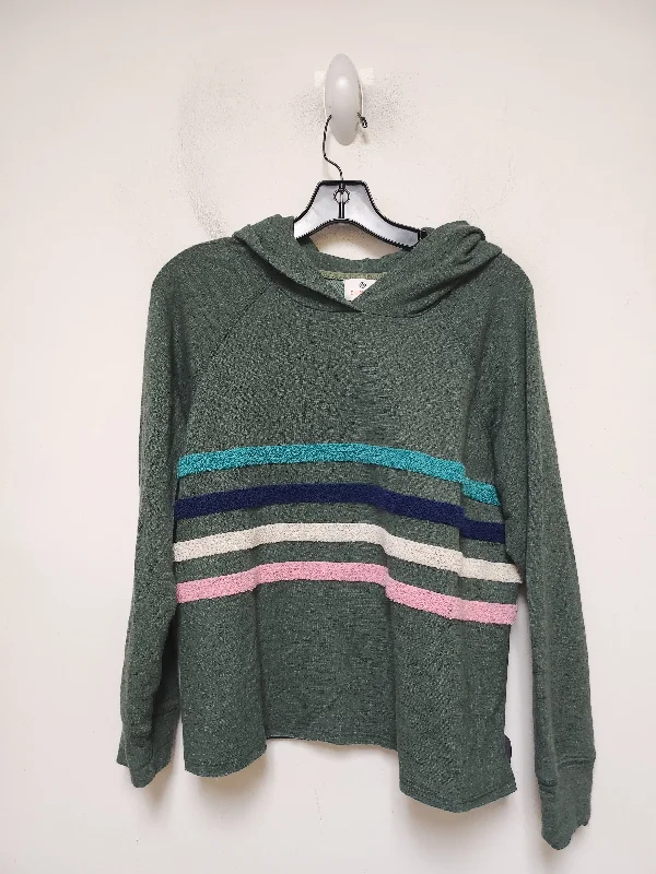 French Retro Top Long Sleeve By Sundry In Green, Size: S