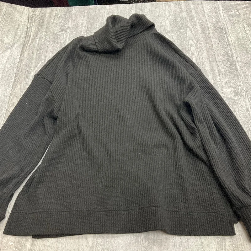 Goddess Outfit Top Long Sleeve By Gap In Black, Size: M