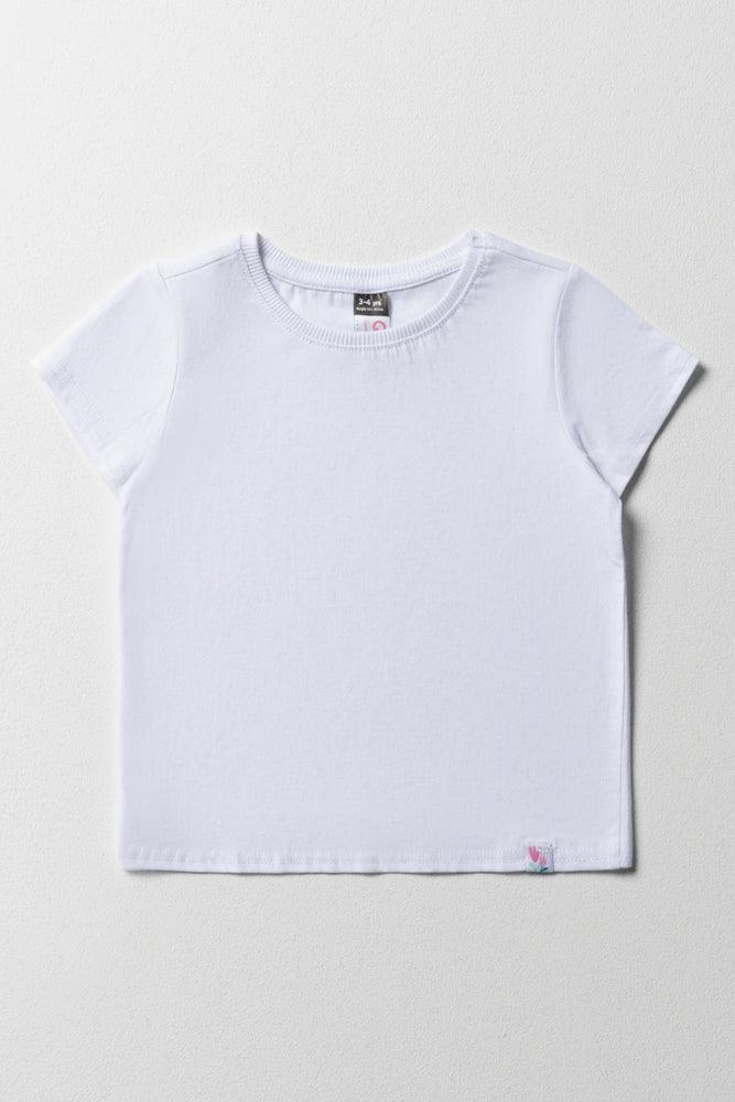 Versatile Itinerary Short Sleeve T-Shirt White