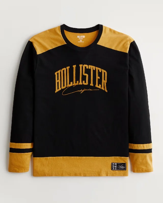 Soft Trends Hollister OVERSIZE LONG SLEEVE T shirt